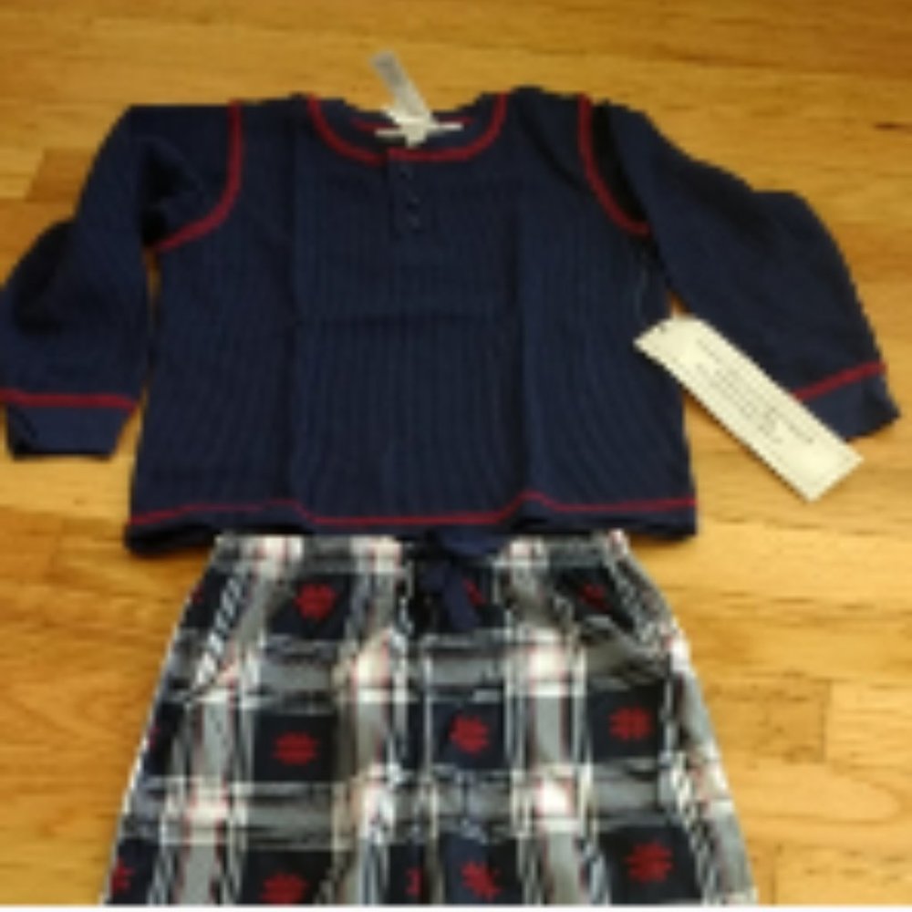 Plaid PJ Set( 3T Boy)